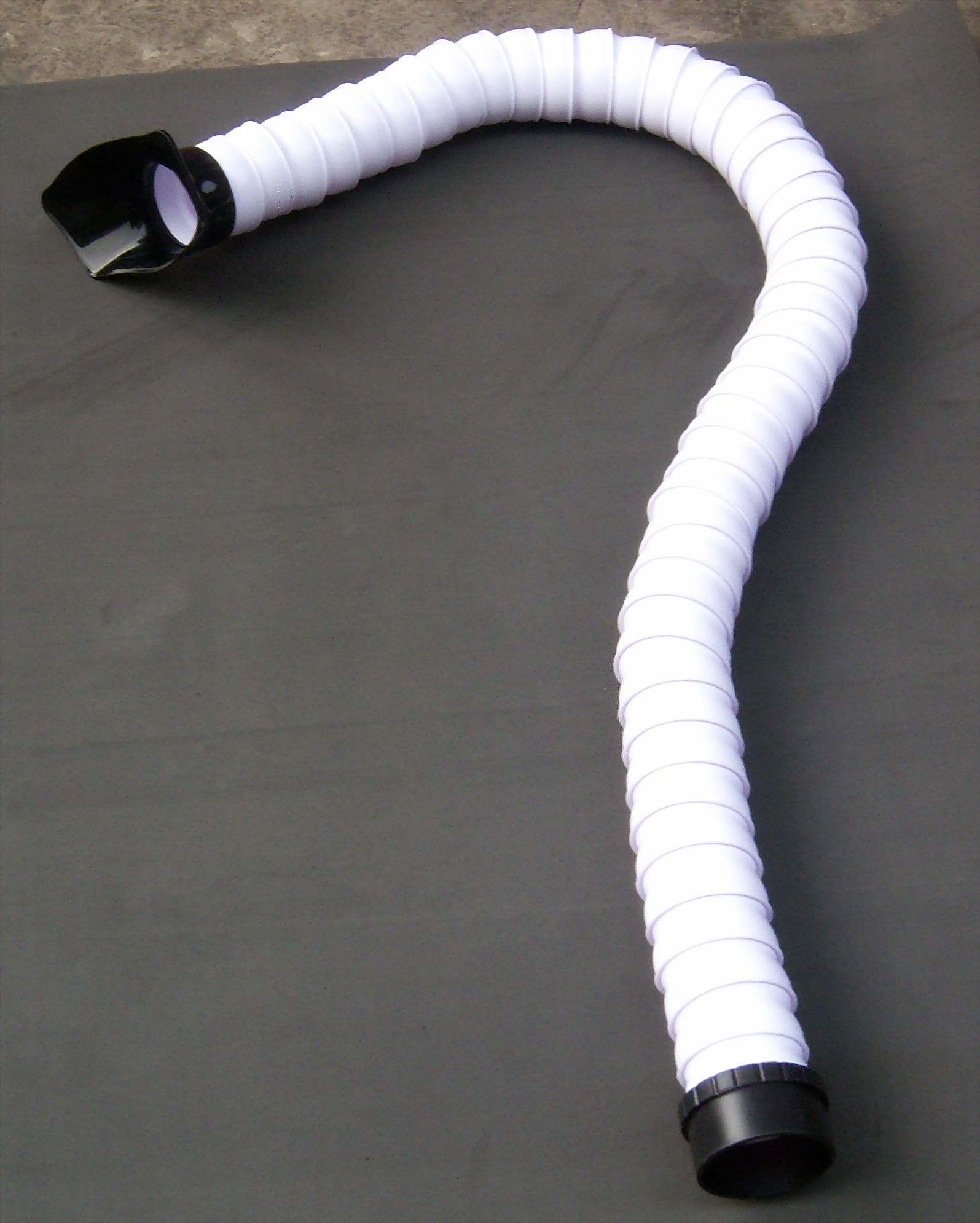 白色75直徑竹節管